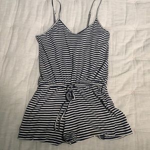 Aeropostale Striped Romper